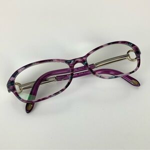 Tiffany & Co Reading Glasses Women’s Purple TF 2066 8132 Italy Frames Only Read